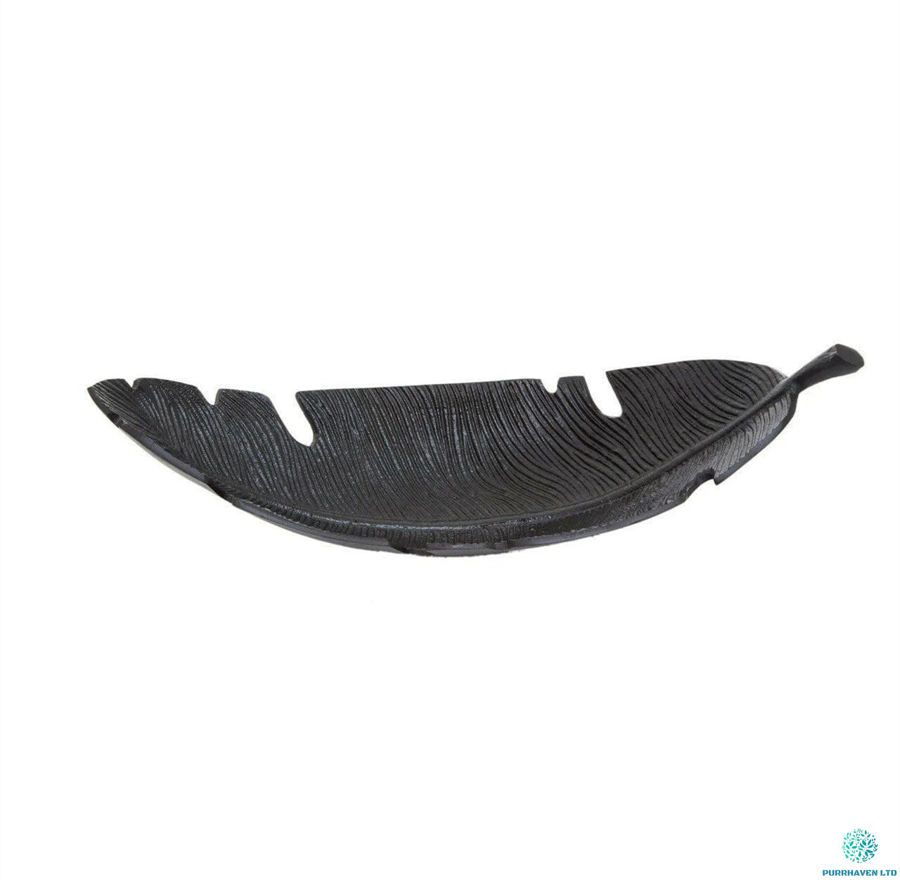 Black finished curved blade