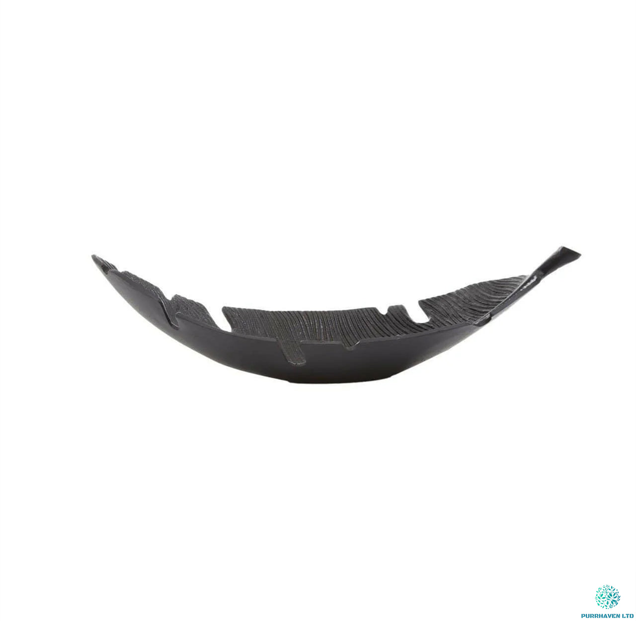 Black finished curved blade