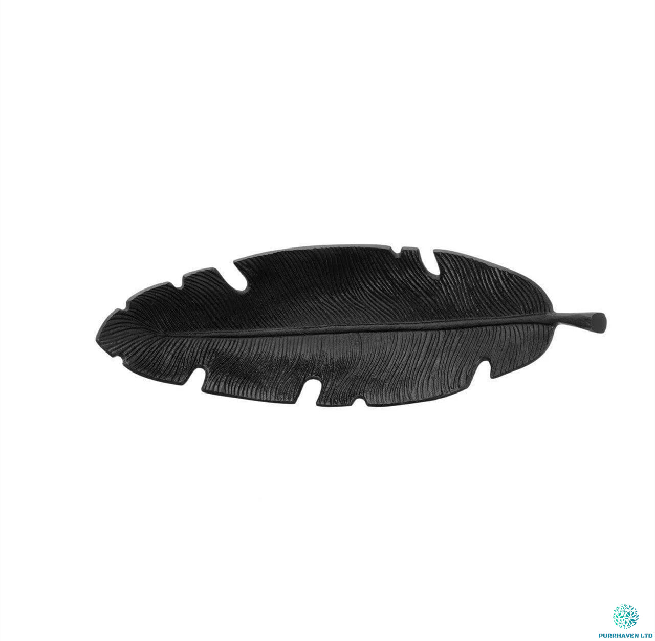 Black finished curved blade