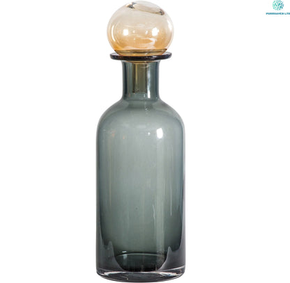 Malone wine bottle with stopper (set of two)
